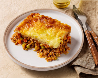 Grass-Fed Beef Cottage Pie made with Mashed Potato