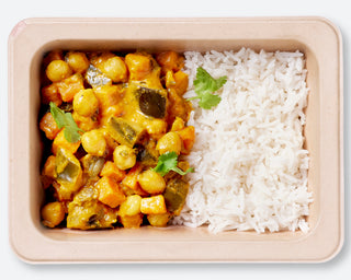 Southern Indian Vegetable Curry with Basmati Rice
