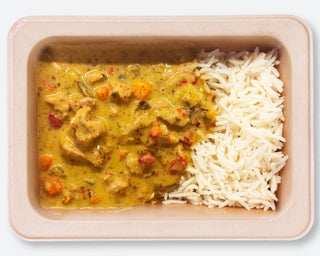 Thai Green Chicken Curry with Basmati Rice
